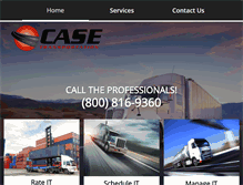 Tablet Screenshot of casetrans.com